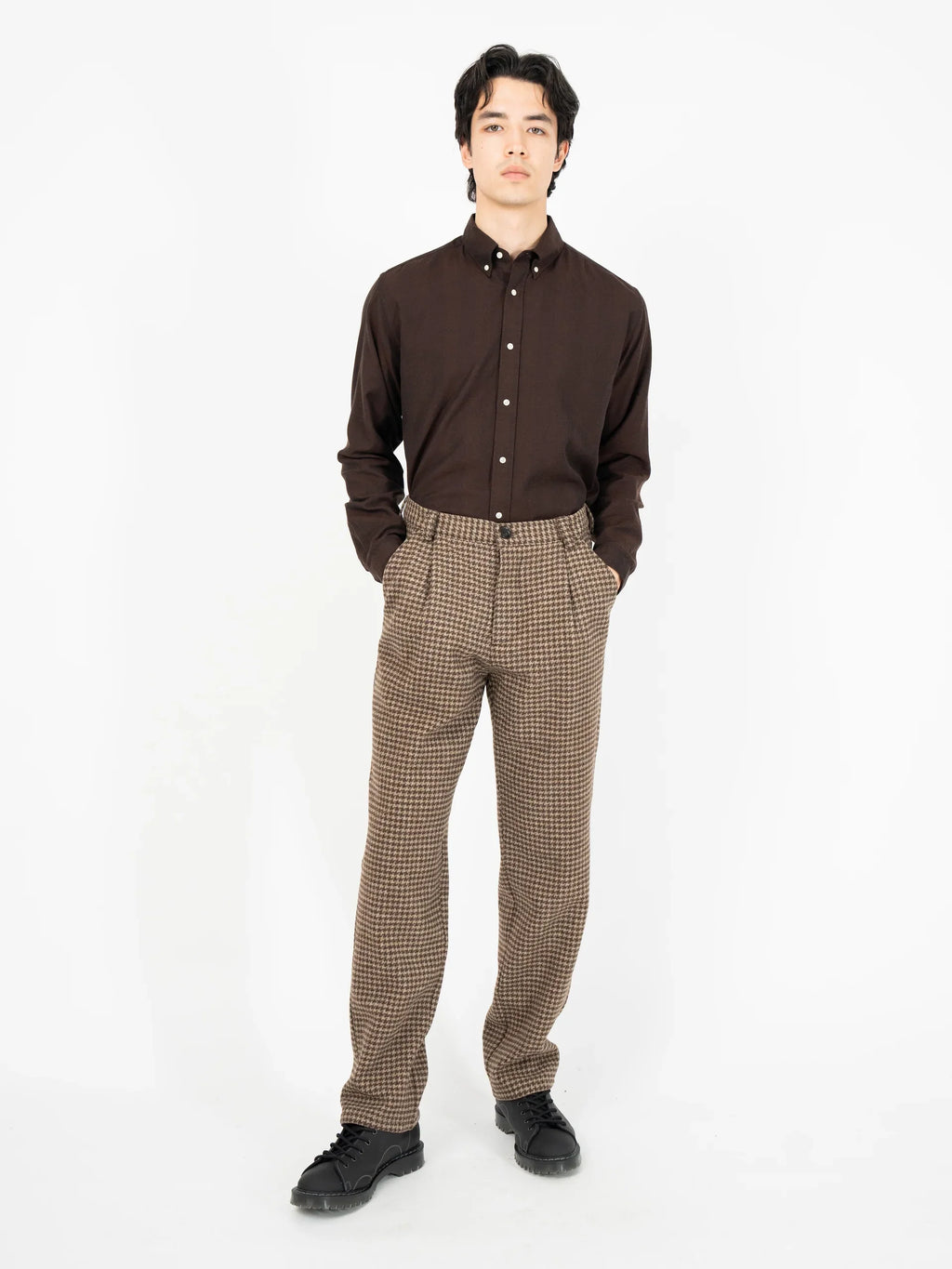 Morton Pleated Trousers
