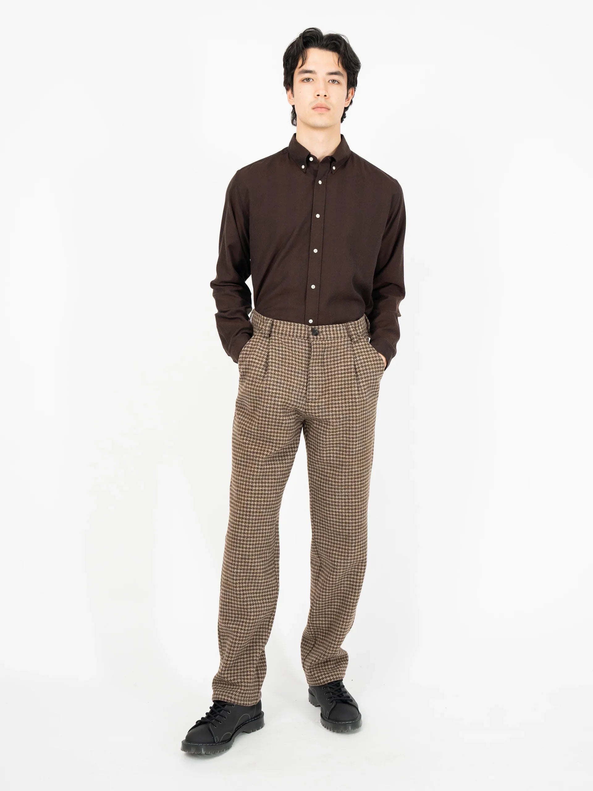 Morton Pleated Trousers