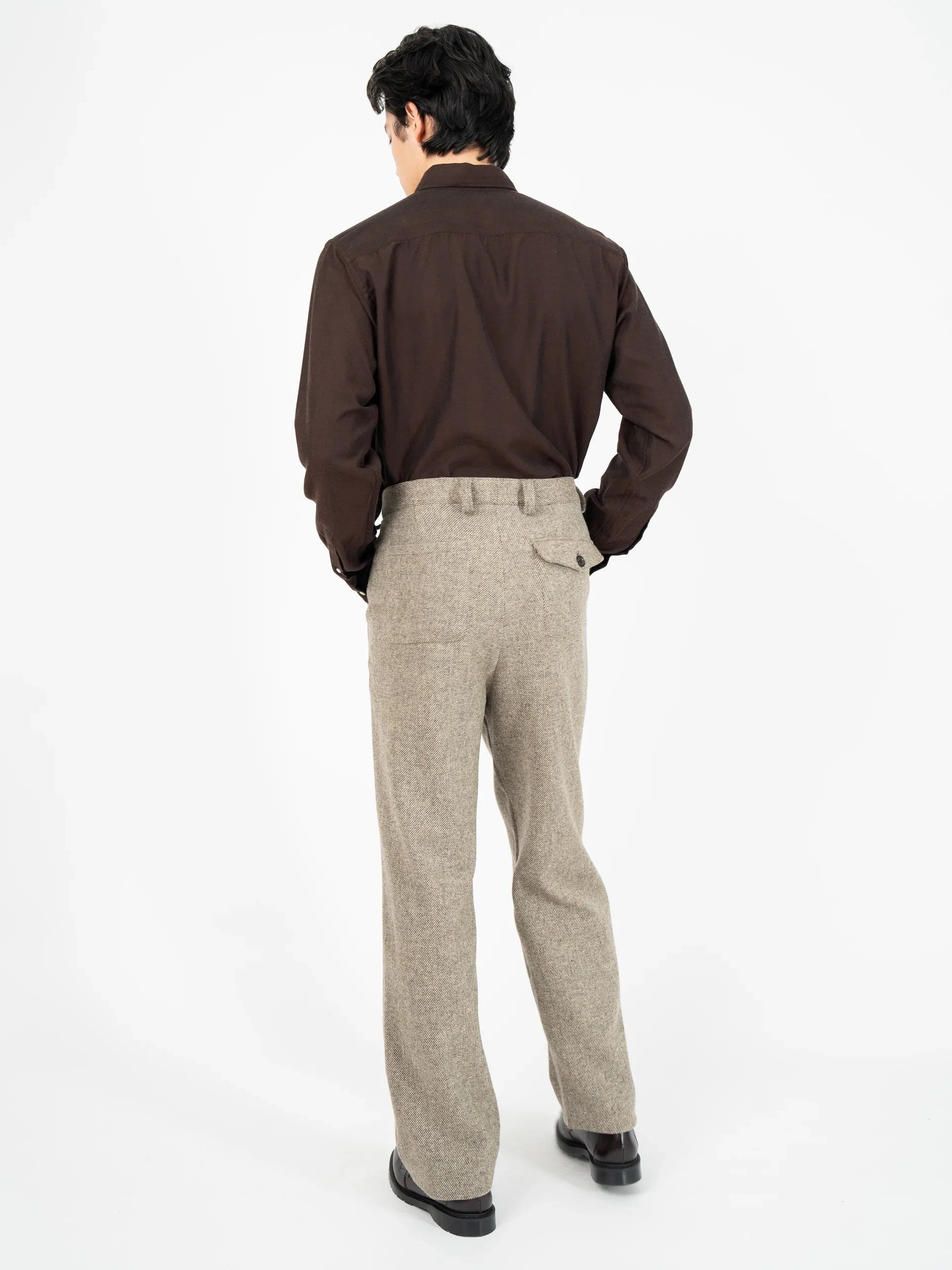 Morton Pleated Trousers