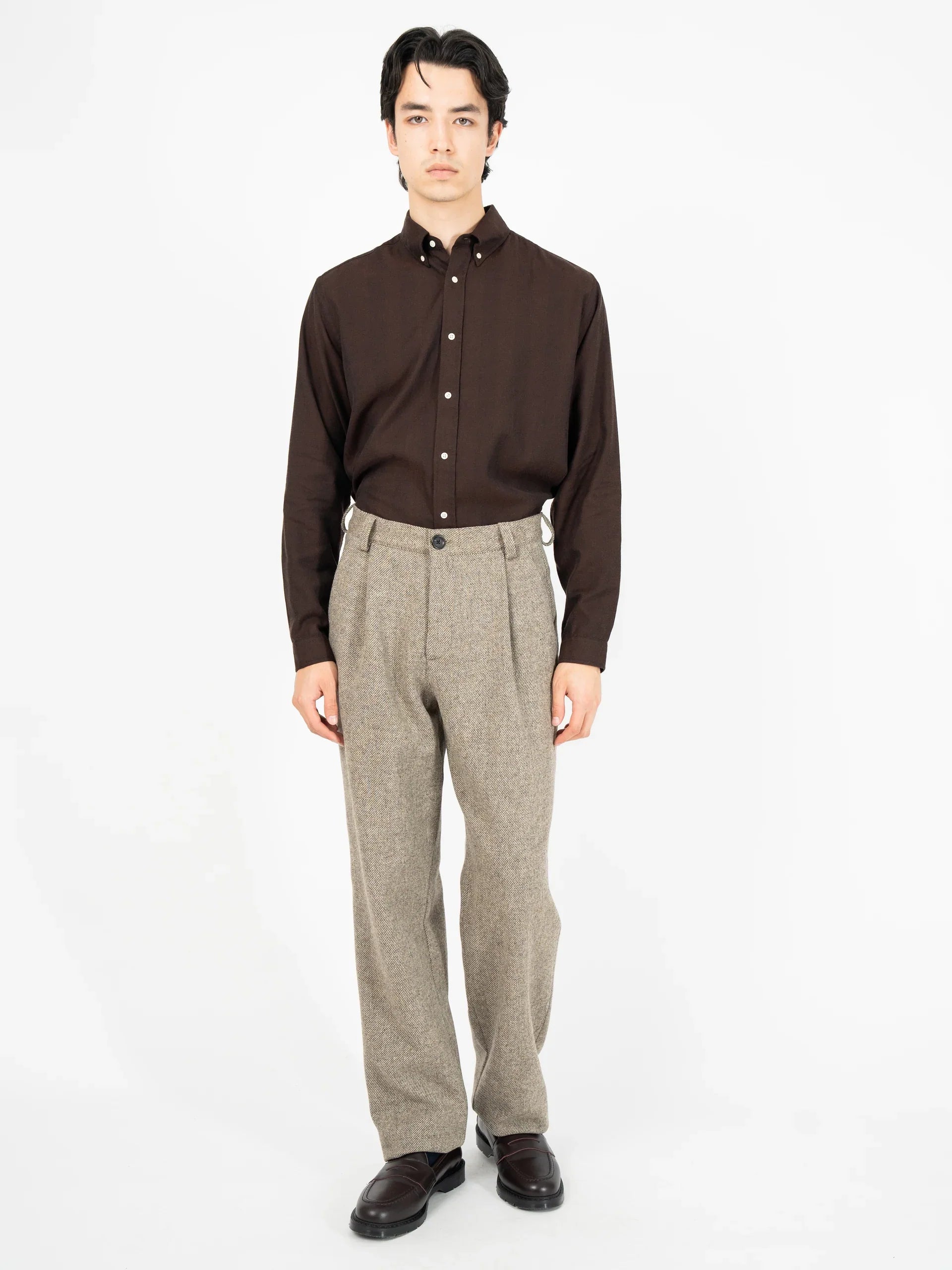 Morton Pleated Trousers