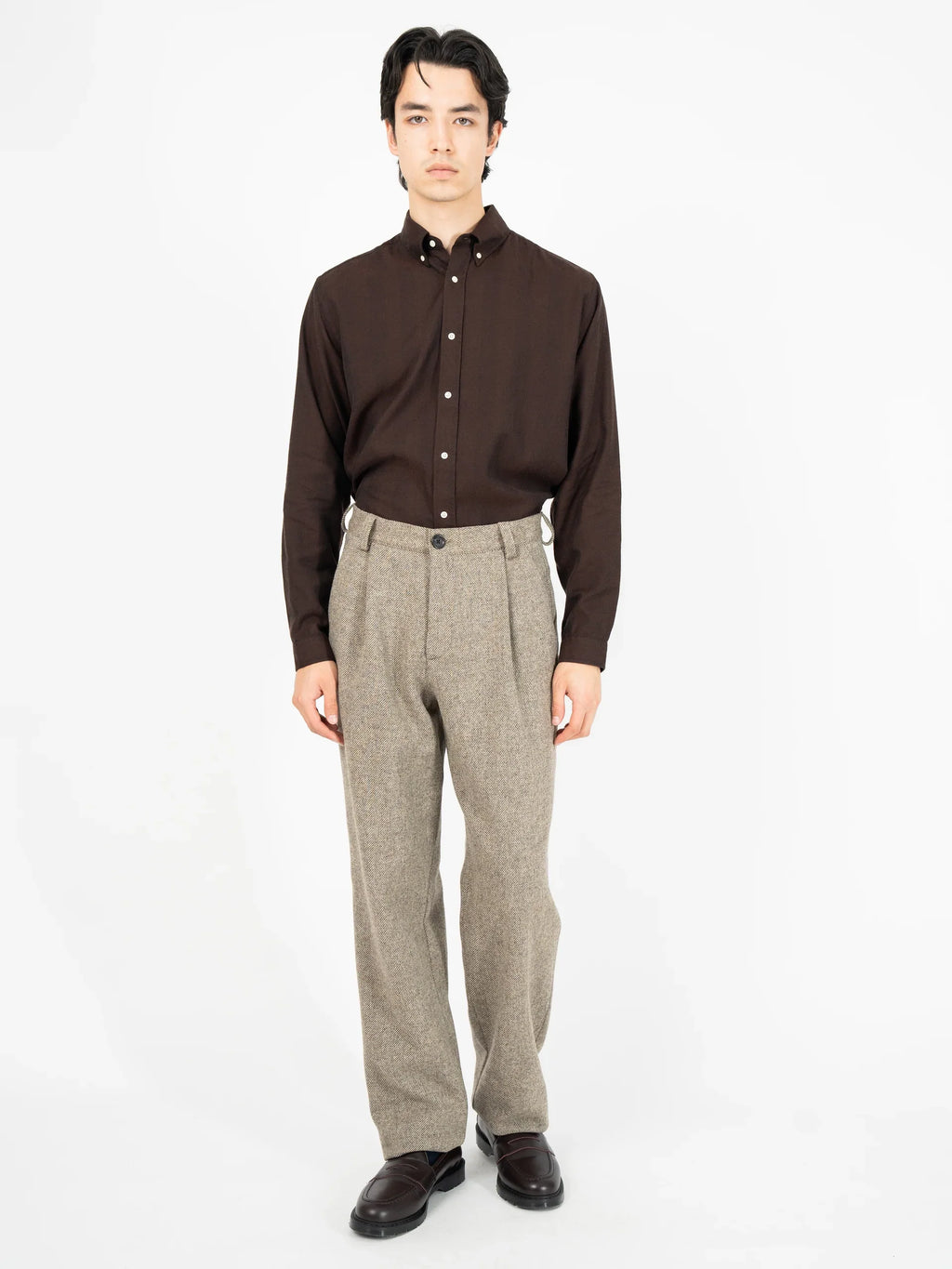 Morton Pleated Trousers