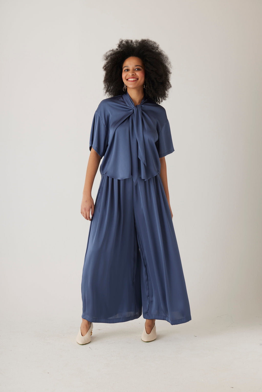 Betty Blouse in Japanese Charmeuse