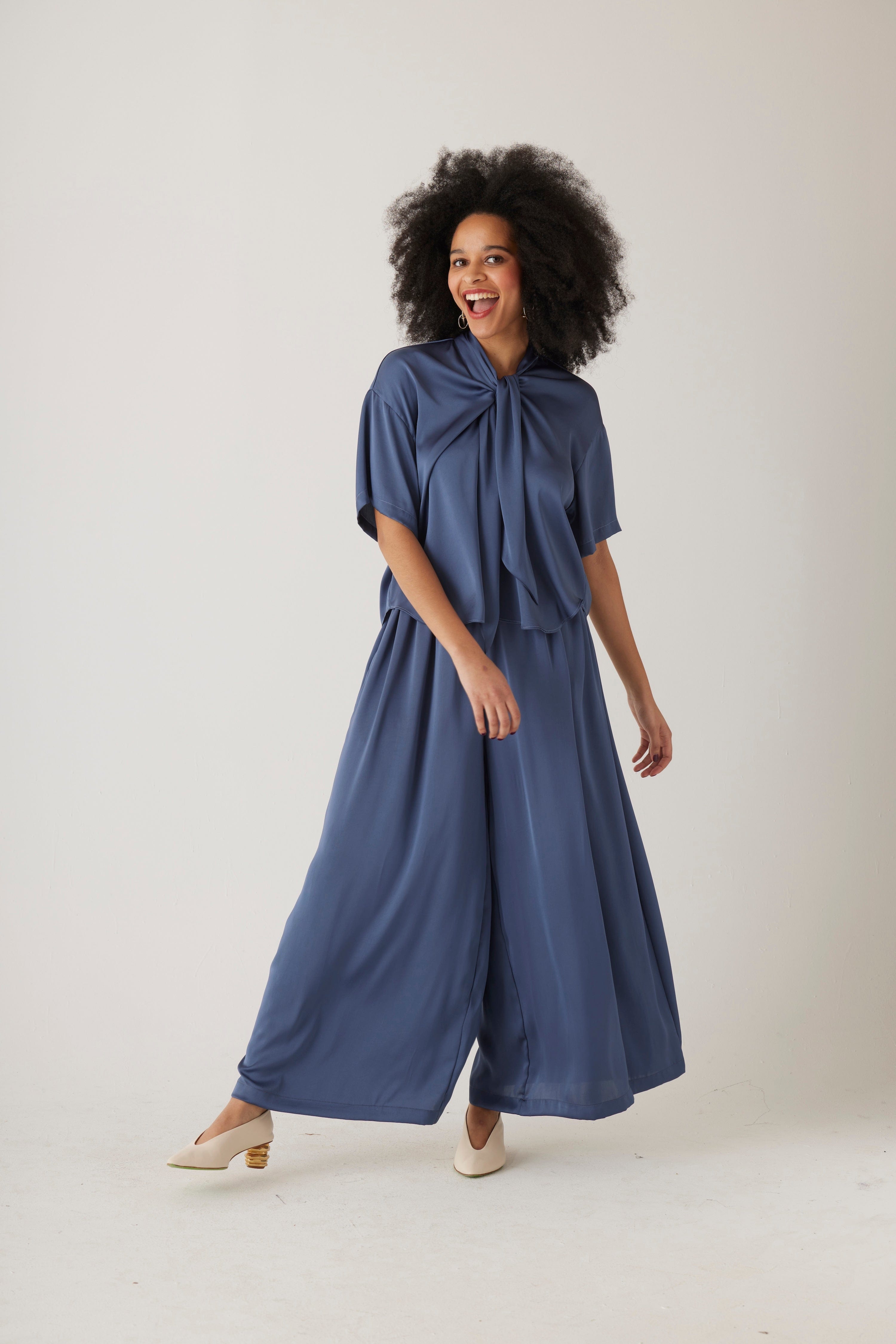 Betty Blouse in Japanese Charmeuse