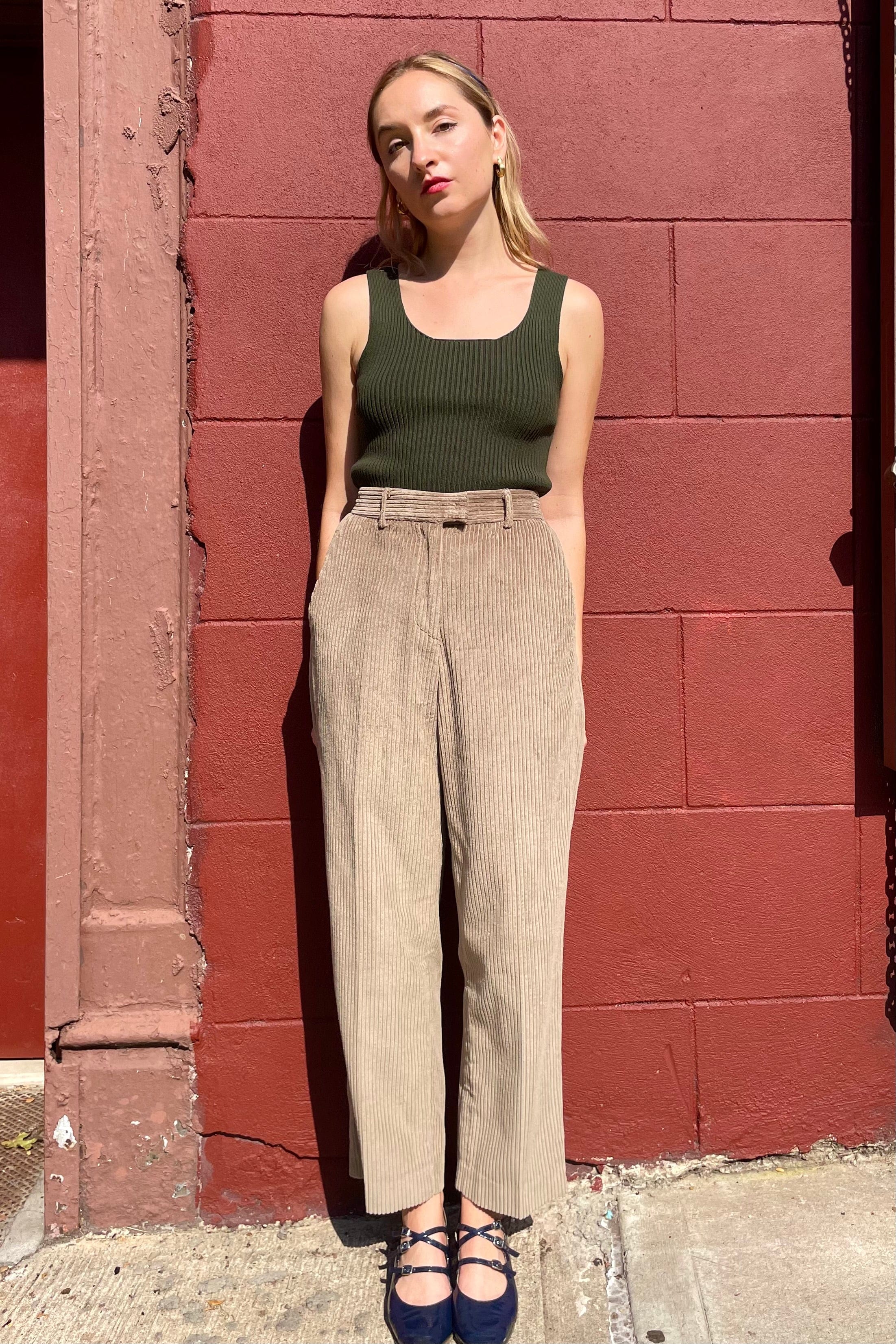 Piper Pant in Wide Wale Corduroy
