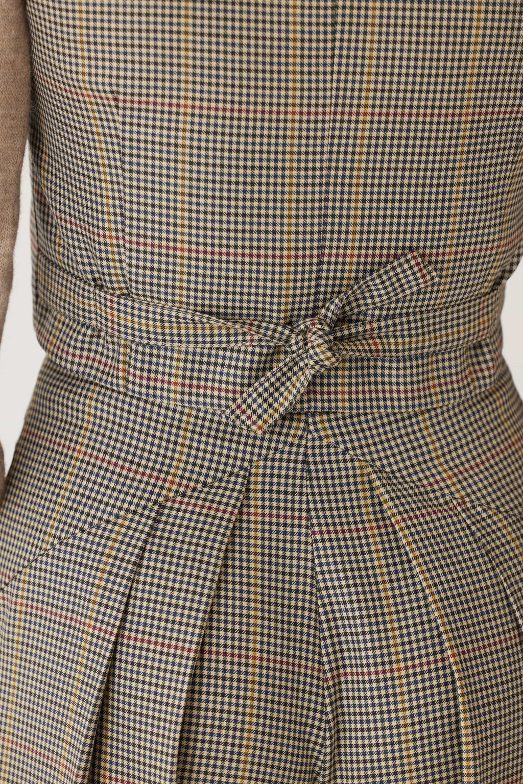 Katherine Pant in Tropical Wool Plaid