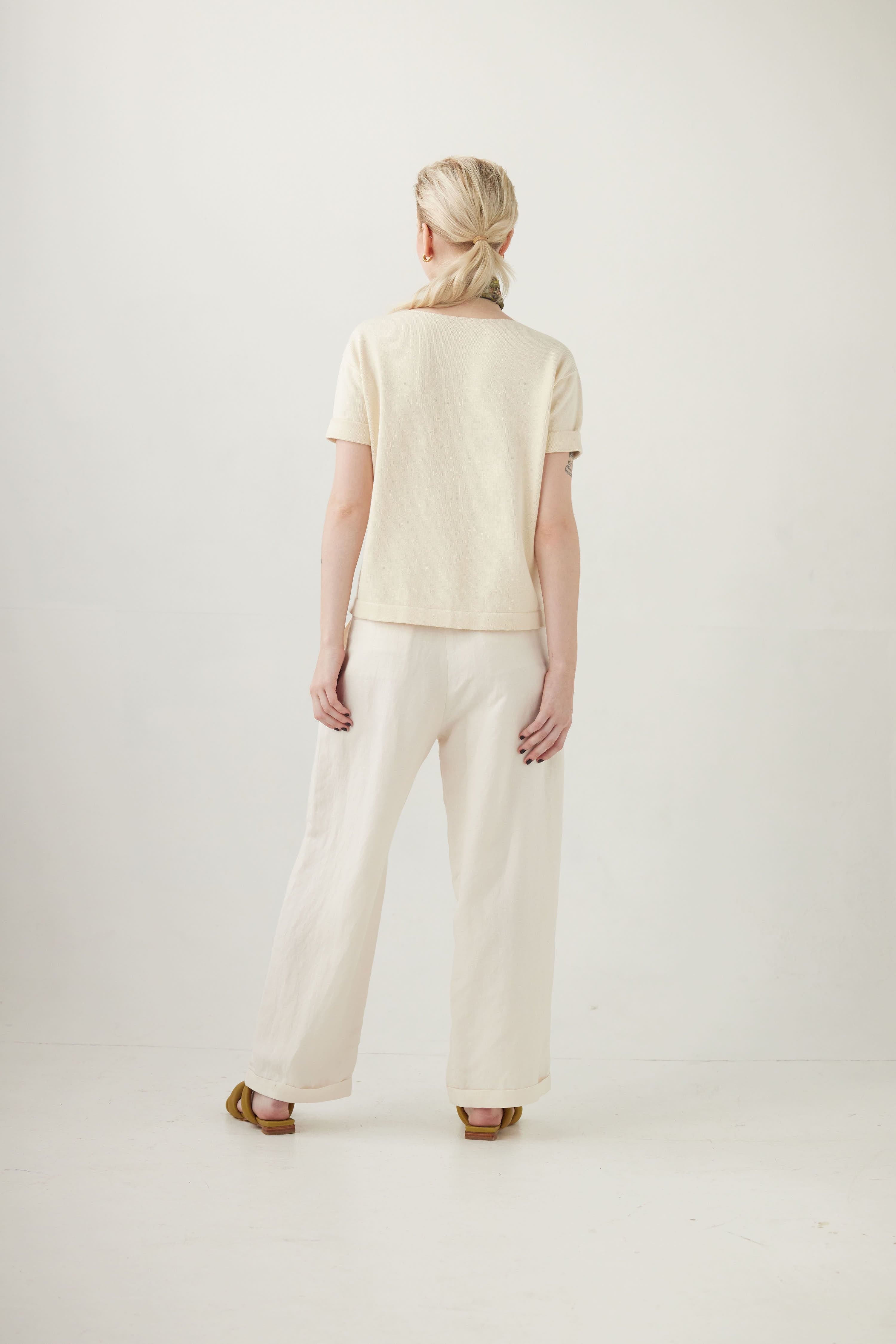 Charlie Pant in Linen Blend