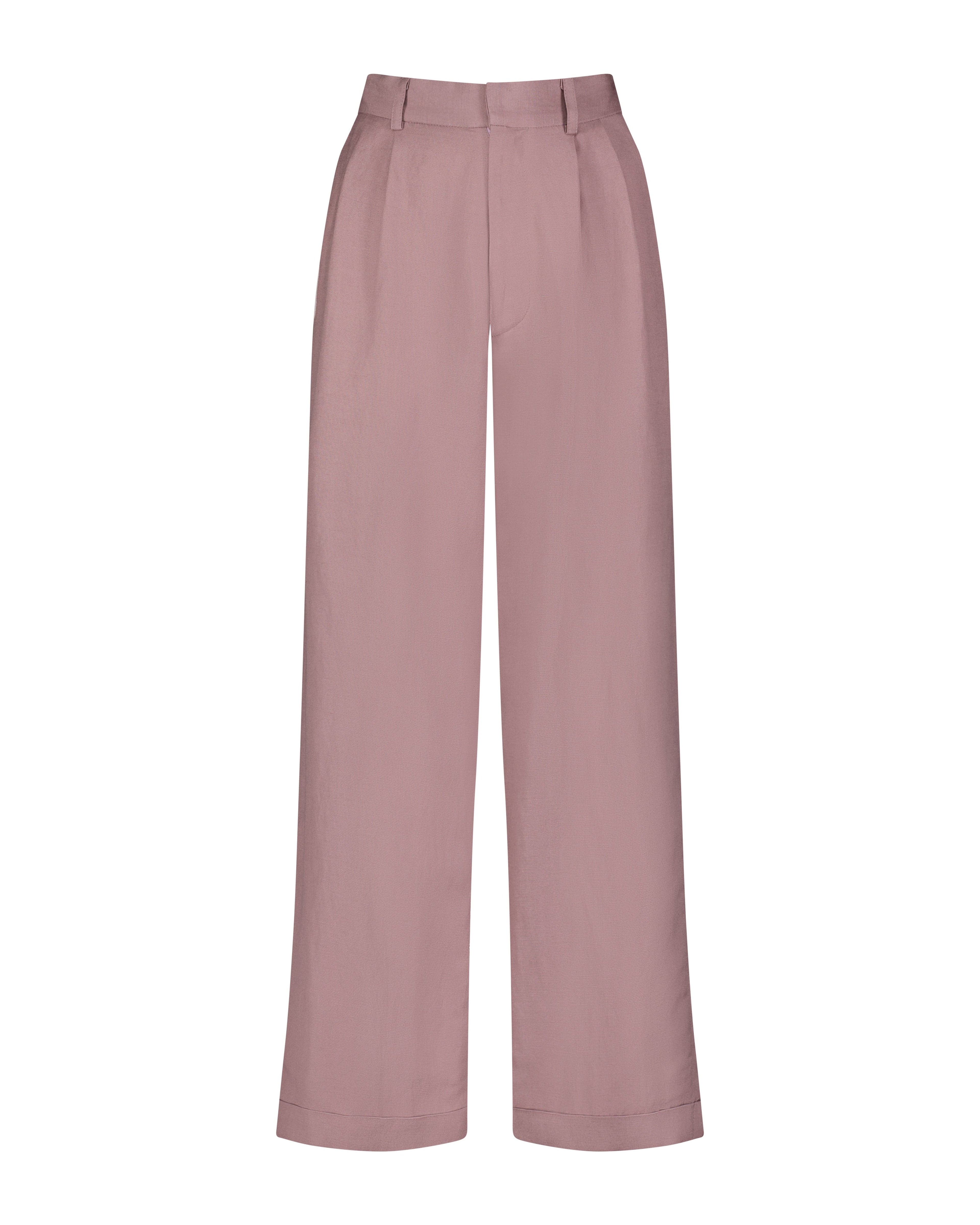 Charlie Pant in Linen Blend