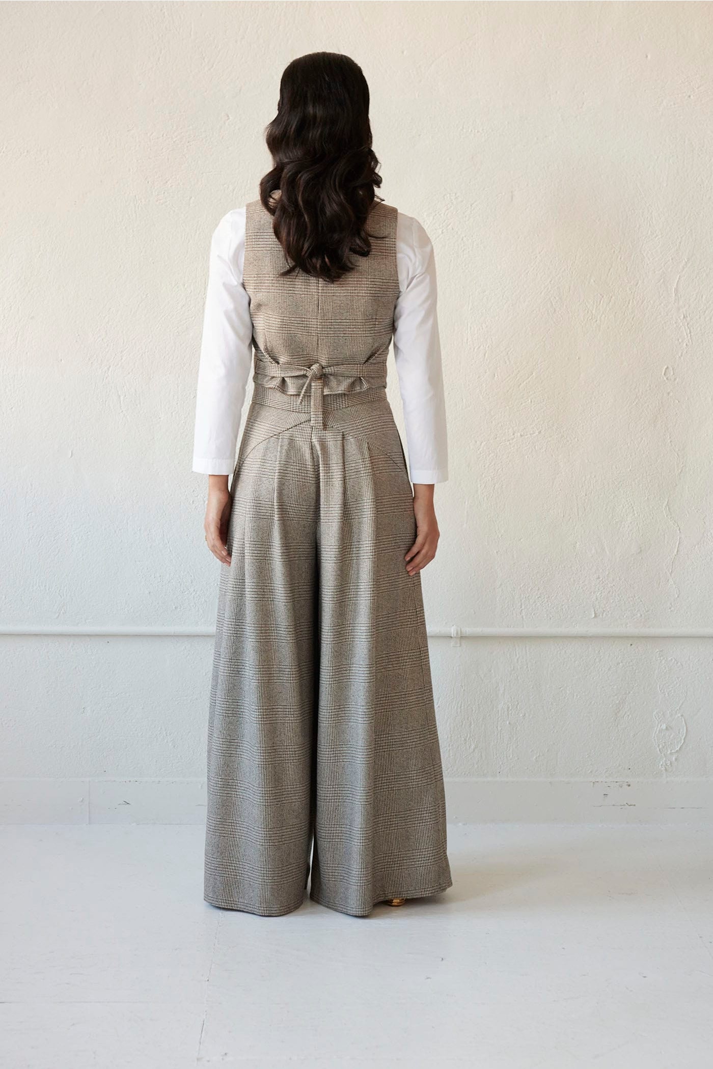 Katherine Pant in Fireside Plaid Wool