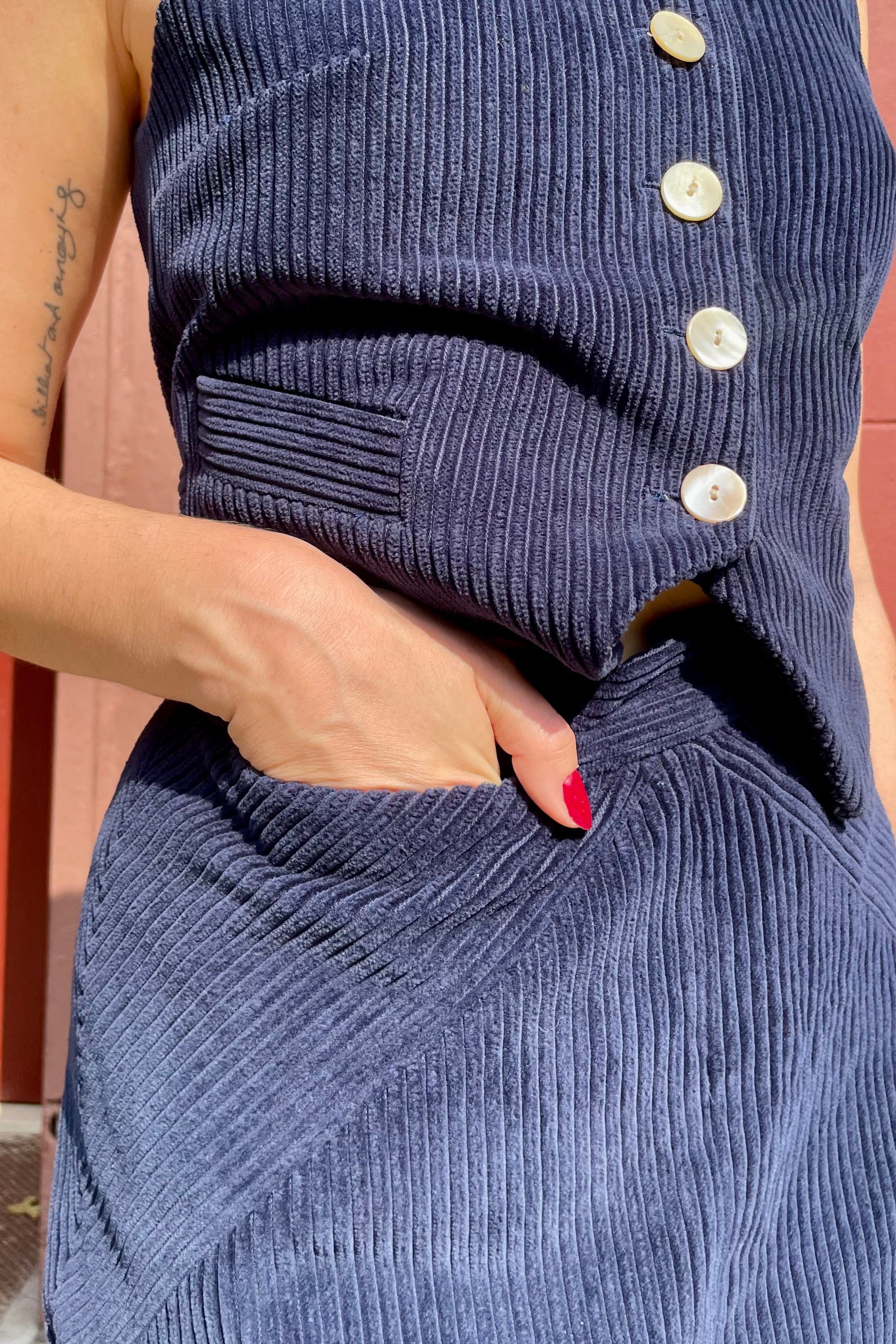 Maggie Corduroy Skirt