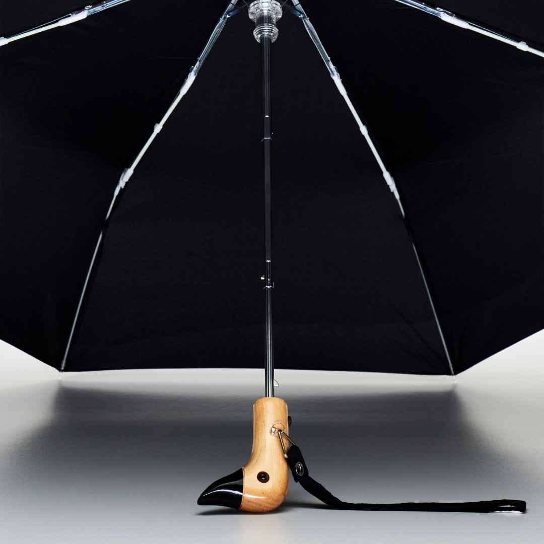 Classic Black Compact DuckUmbrella