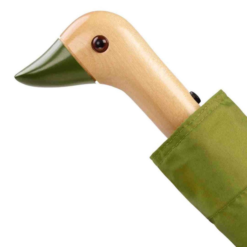 Olive Compact Eco-Friendly Duckhead Umbrella