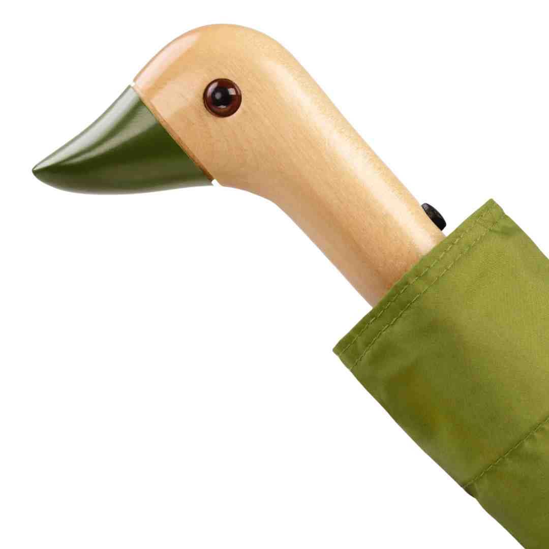 Olive Compact Eco-Friendly Duckhead Umbrella